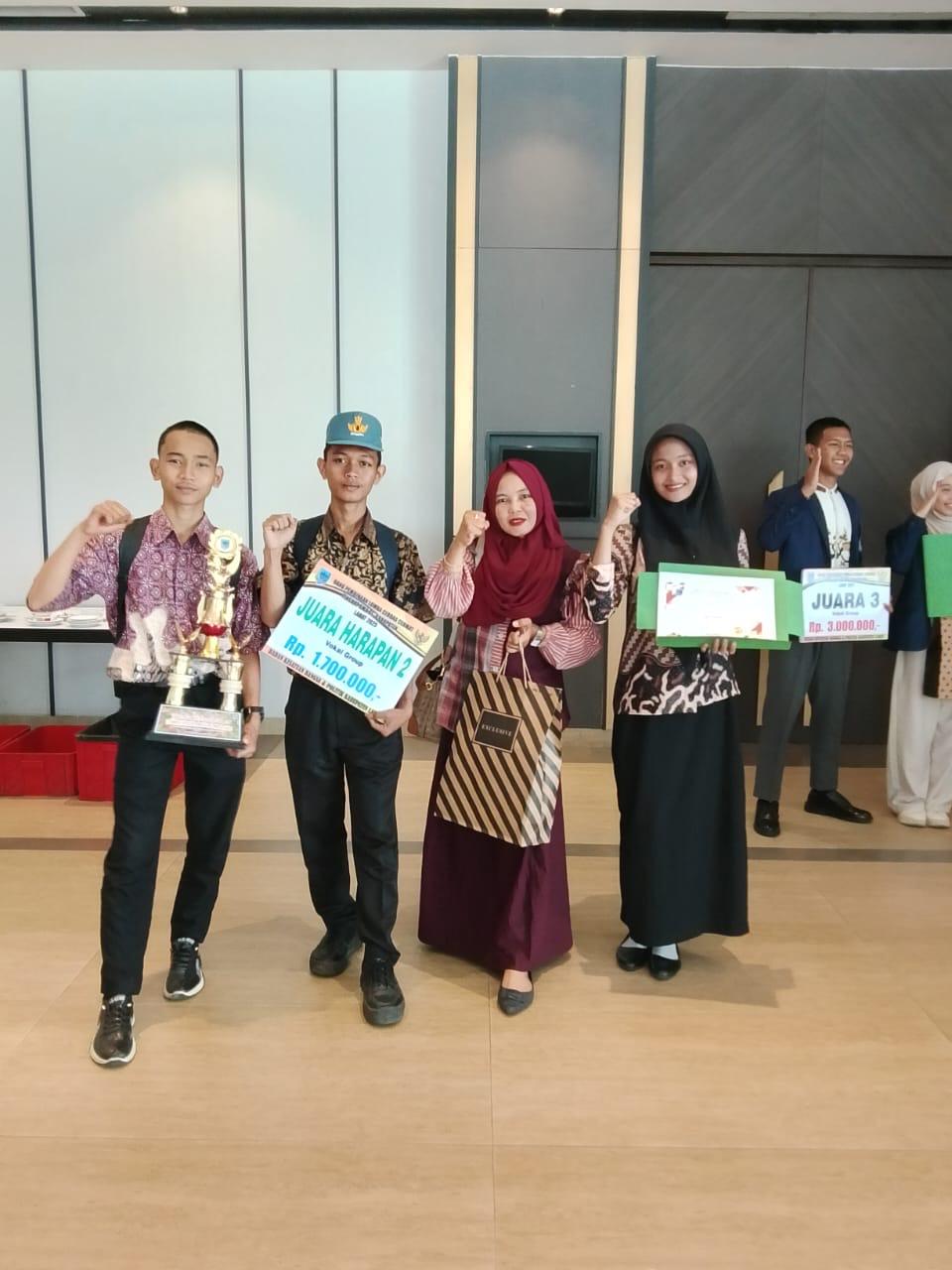 Gambar 2 - Kegiatan Lomba Invitas Pelajar Pancasila Tingkat SMA/SMK Yang diselenggarakan Oleh Kesbangpol Kabupaten Lahat