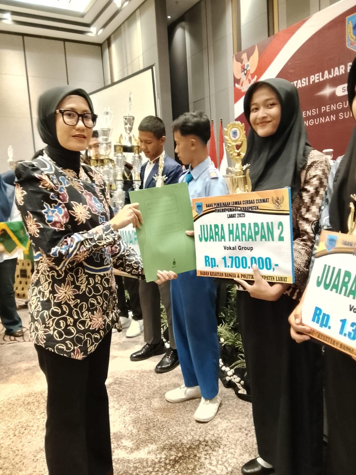 Gambar 3 - Kegiatan Lomba Invitas Pelajar Pancasila Tingkat SMA/SMK Yang diselenggarakan Oleh Kesbangpol Kabupaten Lahat