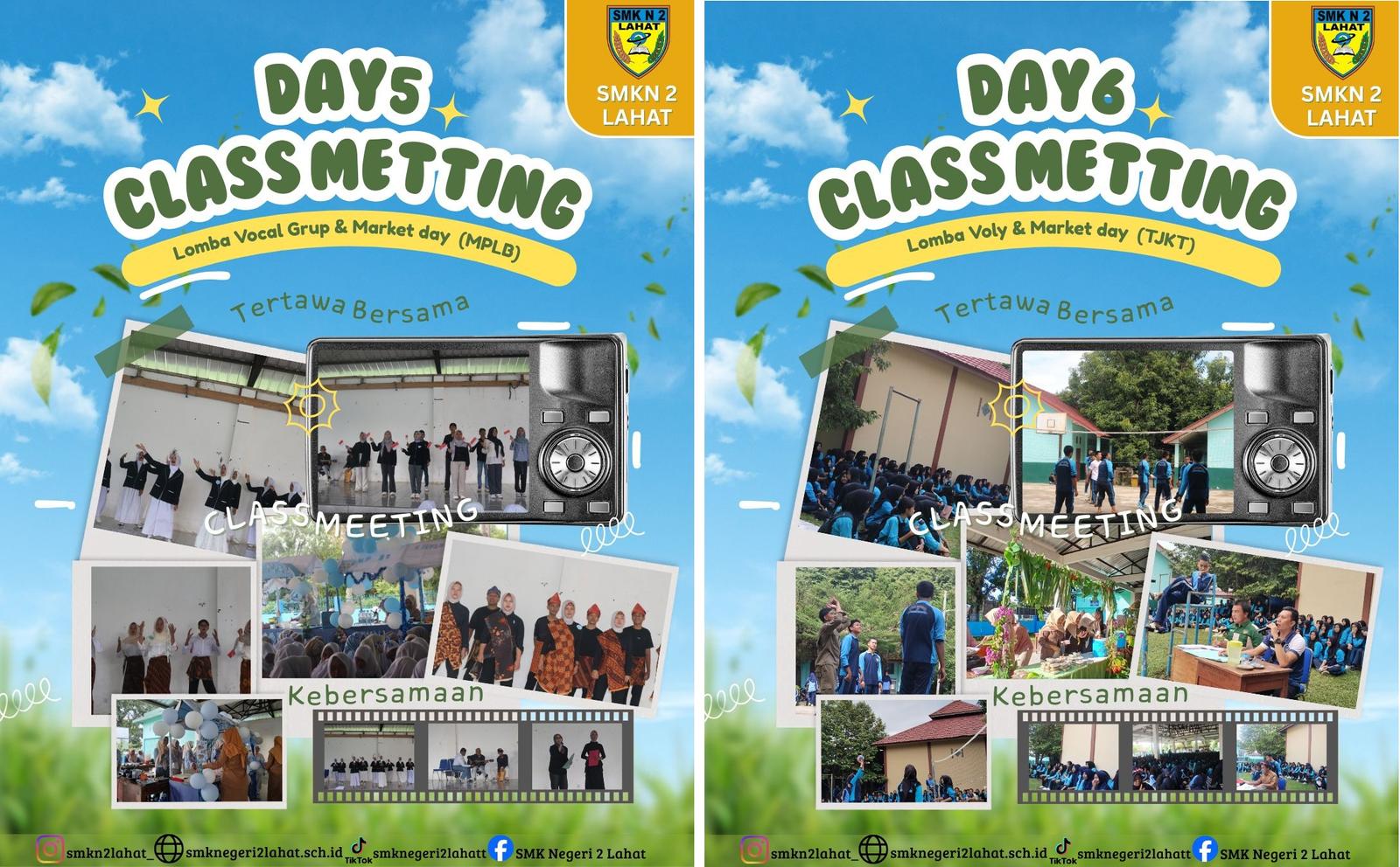 Gambar 3 - SMK Negeri 2 Lahat Gelar Class Meeting Semester Ganjil 2025, Kombinasi Lomba dan Market Day Seru!