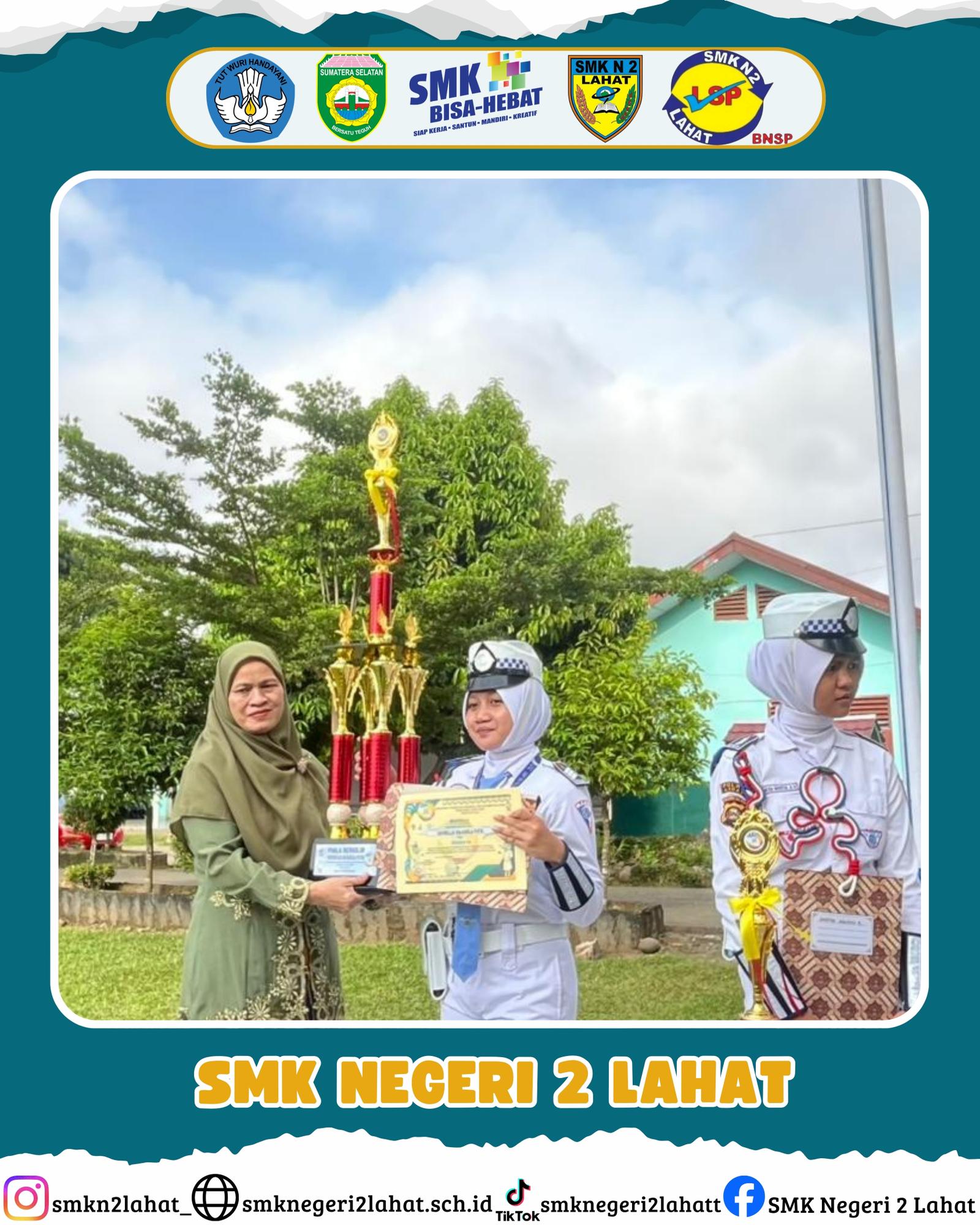 Gambar 4 - SMKN 2 LAHAT MENGUCAPKAN SELAMAT HARI KARTINI NASIONAL DAN SELAMAT JUGA UNTUK SISWA DAN SISWI SMKN 2 LAHAT YANG MENDAPATKAN JUARA DARI LANTAS KAB. LAHAT